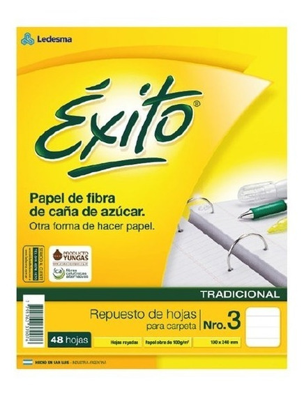 REPUESTO EXITO  48 hjs RAYADAS //